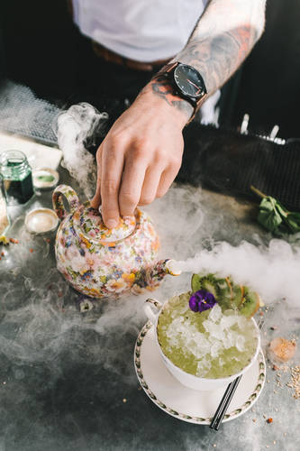 Experiment with pipettes, dry ice and atomisers... The Botanist’s new phytology inspired cocktail menu