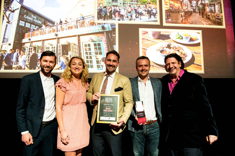 The Canal House Scoops Regional Win at National Pub & Bar Awards 2019